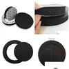 Car Badges 1Pcs 6.5 Inch Speaker Ring Bass Door Trim Sound Insation Cotton O Speakers Self Adhesive Drop Delivery Mobiles Motorcyc Dhxgv