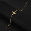 Ketting Skyrim Witchcraft Witch Knot Charm Dames roestvrijstalen doos ketting hand getrokken hekserij talisman sieraden cadeau 2022 xw