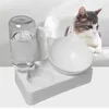 Cat Food Bowl Pet Besleyici Otomatik Besleyici Pet Yiyecek Konteyneri Su Dağıtıcı Yükseltilmiş Stand Dish Bowl Cat Malzemeleri 240508