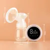 Breastpumps Electric Breast Milk Pump Portable 180ML PPSU Bottle NO BPA Rechargeable Painless Pumping Low Noise Electric Breast Milk Exactor T240509