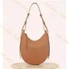 Polene Bag Designer Sac Half Moon Underarm Luxury Polen Sac Polen High Quality Double Options de transport Cyme Numero Femmes Winged Design Polen Cyme Camel Sac 417