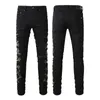 Дизайнерские джинсы для мужских джинсов разорваны хип -хоп Хай -стрит, пешеходные брюки модные бренд, панталоны Vaqueros para hombre Мотоциклевая вышива