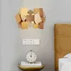 Lampa ścienna Fuamt Sconce Light Stael Stael Fashion Modne urządzenie oświetleniowe