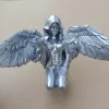 Миниатюрные арт -ангел женские крылья смола