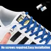 Shoe Parts Magnetic Shoelaces Without Ties Flat Reflective No Tie Shoelace Elastic Laces Sneakers Kids Adult Lazy Quick Lock Strings