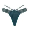 Seemless Lady transparent embroidered comfortable Japanese women G-string triangle short pants lady underwear Thong Panties Sexy mesh panty female clothing