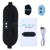 Home Beauty Instrument Slaapmasker Sleeping eye Mask Pulse Smart Eye Head Massager Sleep Device Travel Fashion Portable Charging Q240508
