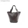 Original 1:1 Hremms Handmade Bags Designer Luxury Brand Bags for Women Medieval New Picotinpm Coffee Handbag Engraving Bag