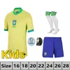 22 2023 2024 Brazylijskie koszulki piłkarskie L.paqueta Neymar Vini Jr. 23 P.Coutinho Richarlison Football Shirt G.jesus T.Silva Bruno G. Pele Casemiro