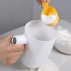 Elektryczne sitowe sitę puder cukier proszek ręczny ze stali nierdzewnej mąki mąka w kształcie kubka w kształcie szesnastka ciasta narzędzie