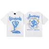 Camisetas de camisetas de luxo de luxo de moda masculina design original Hip Hop Summer algodão de alta qualidade camiseta clássica de camarada vintage