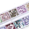 Iridescent Mixed Hexagon Nail Glitter Sequins Holo Flakes Art Powder Gel Polish Paillette Manicure Accessories LADJ01122 240509