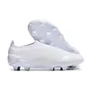 30e anniversaire 24 Boots sans lacs Elite FG Soccer Shoes Cleats Boots Football Tacos de Futbol Trainers Sports