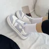 Casual schoenen Kawaii Koreaanse sportvrouwen platform sneakers vintage flats vulcanisatie lolita harajuku lente zomerschoenen