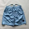 Klassische Männer Shorts locker sitzend schnell trocknendem Metall Nylon gefärbt Shorts Outdoor Casual 5 -Punkte Strandschwimmhose Hose si