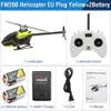 フライウィングFW200 RC Helikopter RTF 3D Menikmati Menyesuaikan Otomatis Kembali Tanpa Sikat Remote Control Dengan Pengisi Daya Omnidirectional 240508