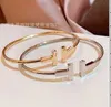 Vintage highend bracelets jewelry gifts for loved ones Bracelet 18k Rose White with common tifanly