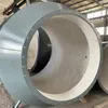 Pipe de tuyaux résistants à l'usure de la goulotte personnalisée Usure en céramique et tuyau de résistance à la corrosion pour transmettre de grandes particules et des liquides à grande vitesse