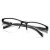 Novo fio de resina de resina Ultra Light Half Frame Large Oferta Especial Unisex Black Presbyopia Mirror