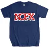 Herren-T-Shirts Nofx Rock Band Herren T-Shirt Größe S-3xl Hip Hop Herren Baumwollmode T-Shirt Herren Sommer T-Shirt Europäische Größe D240509