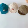 Caps Chapéus 2024 Summer Baby Hat Baby Hat New Childrens Hat Bordado Baseado Baseball Hat Cotton Boys and Girls Brim SunHat 1 peça D240509