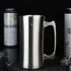Aço inoxidável de duas camadas de aço 304 vácuo de cerveja quente xícara de café fria