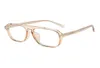 Cerniera quadrata quadrata femminile femminili occhiali da sole cornice uomo occhiali ottici telaio in acciaio inossidabile braccio oculare 2747806