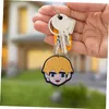 Key Rings Cartoon Headchain pour enfants Favors Favors Tags Goodie Bag Samis Cadeaux de Noël Ring Boys Keyring Scolarbag approprié CLÉ OTUAO