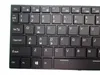 Ноутбук красочная клавиатура с подсветкой для Clevo P650RS P650RS-G MP-13H83USJ430C 6-80-P65S0-010-1 США США с черной рамой