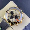 SALE 116518 SA4130 Automatic Chronograph Mens Watch KING Yellow Gold 904L Steel Champagne Black Dial Oysterflex Strap 72H Power Reserv Super Edition Puretime PTRX