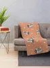 Decken Meerschweinchenmuster Popcorning werfen Decke Sofas Furry Soft Plaid Nickerchen