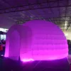 Atacado 10m DIA (33ft) Branco ao ar livre Branco Igloo Dome Tent com LED Lighting Giant Marquee for Party Event Exhibition on Sale