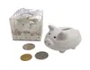 Ywbeyond pasgeboren verjaardagsfeestje souvenirs keramische munten doos mini piggy bank bruiloft en baby shower return cadeaus2200131