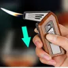 Creative Multi-Functional Retro Open Flame Lighter Metal Gas Unfilled Cigarette Lighter With Wholesale