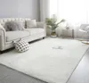 Large Modern Living Room Carpets White Silky Fluffy Girl Bedroom Bedside Mats House Entrance Mat Home Decoration Furry Soft Rugs2210992