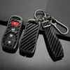 Car Key Zinc Alloy Carbon Fiber Car Key Case Shell For Nissan Armada Frontier Murano Pathfinder Quest Titan Xterra Infiniti 3 4 Buttons T240509