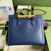 Diana Medium Tote 35cm Designer Bamboo Shoulder Bag Mirror quality Genuine Leather Crossbody Bags Lady Handbag With Box G071