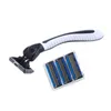 Razors Blades Super 6-layer shaver head manual stainless steel classic double-edged safety Q240508