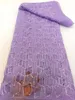 Tela de encaje de gasa africana material de encaje de alta calidad tela de encaje de algodón africano nigeriano para mujeres Boda YA07-1 240508