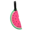 Toiletry Kits Kawaii Food Shape Suitcase Luggage Tag Cartoon ID Address Holder Silicone Baggage Label Portable Travel Accessories