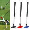 Golf Putter Zwei -Wege Golf Putter rechts links Golfer Innen im Freien im Freien Golf Putting Club Golf Puting Übung Aid 240507