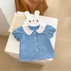 Clothing Sets Summer Baby Boys And Girls Trend Delicate Cute Doll Collar Plaid Top Solid Color All-Matching Bread Pants 2