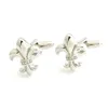 Cuff Links YH-1763 New Enamel Di Lis Cufflinks Flower Cufflinks - Factory Wholesale Directly Q240508