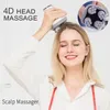 Hem Beauty Instrument Multi Claw Scalp Massager för huvudmassage Electric för att slappna av de djupa vävnaderna i axlar Arms Neck Knåd Kropp Cat Pet Home Q240508