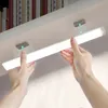 Kabellose LED Night Light Motion Sensor Closet Lampe für Küchenschlafzimmer Detektorschrank Treppen Hintergrundbeleuchtung 240508