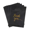 100 pezzi di ringraziamento sacchetti regalo in plastica per biscotti per biscotti per la festa di compleanno del matrimonio favorisce le forniture per piccole imprese