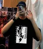 Manga japonesa Asta Clover preto engraçado Camise