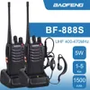 Baofeng Walkietalkie 888S Dual Band Ham Radio Transceiver UHF 400470 MHz voor fabrieksmagazijn BF888S Oorthelft Walkie Talkie 240430