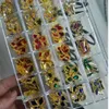 1box240pcs Karışık Gems Alaşım Tırnakları Takılar Elmas Diy Lüks Takı Y2K Heartbearstar Tasarım Rhinestones Manikür Aksesuar 240509