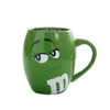MM Beans Coffee Mugs Tea Cups and Mugs Cartoonかわいい表現マーク